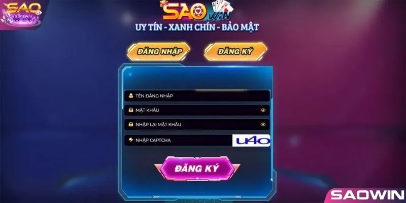 Điều kiện cần thiết để đăng ký SAOWIN là gì?