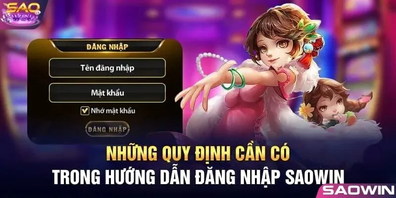 Lưu ý để đăng nhập SAOWIN an toàn, không bị lỗi