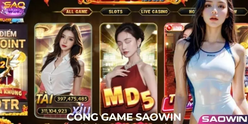 Thông tin về cổng game đổi thưởng Saowin uy tín hàng đầu Châu Á