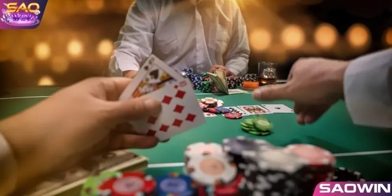 Tham gia bài Poker SAOWIN rèn luyện trí tuệ